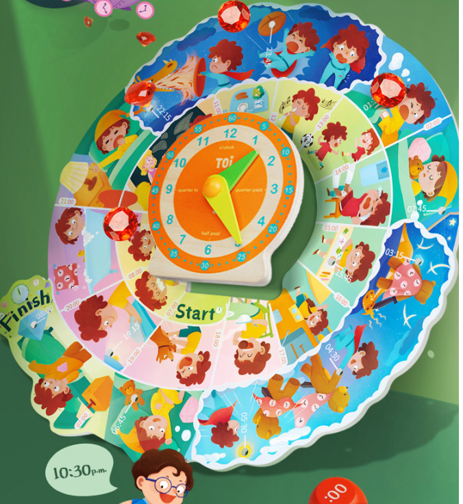 Baby Toys - Toi Time Planning Board Games Puzzle Toys Desktop