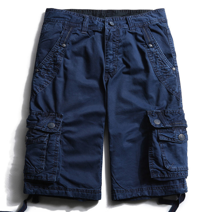 Cargo Shorts - Khaki Cargo Outdoor Sports Casual Pants