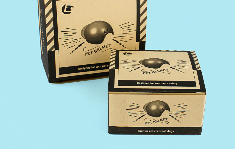 Pet Apparel - Pet Helmet New Motorcycle Helmet Dog Cat Accessories