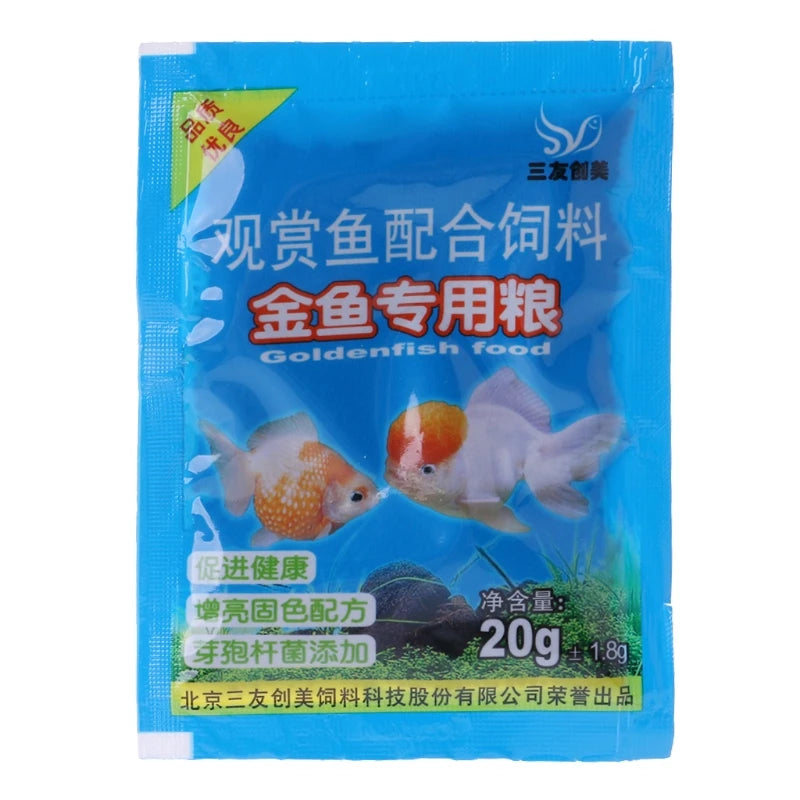 Small Fish Food Tropical Goldfish Nutrition Healthy Delicious Feeding Supplies for Home Fish for Tank Aquarium DropShipping