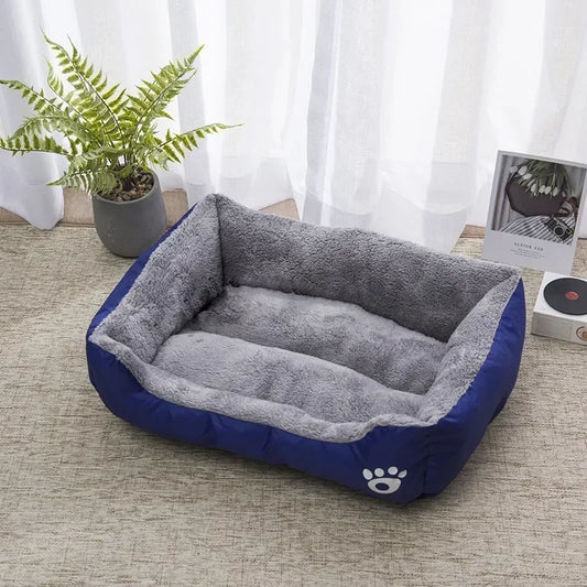 Large Dog Bed | Warm Candy-Colored Pet Nest for Small to Plus Size Dogs & Cats