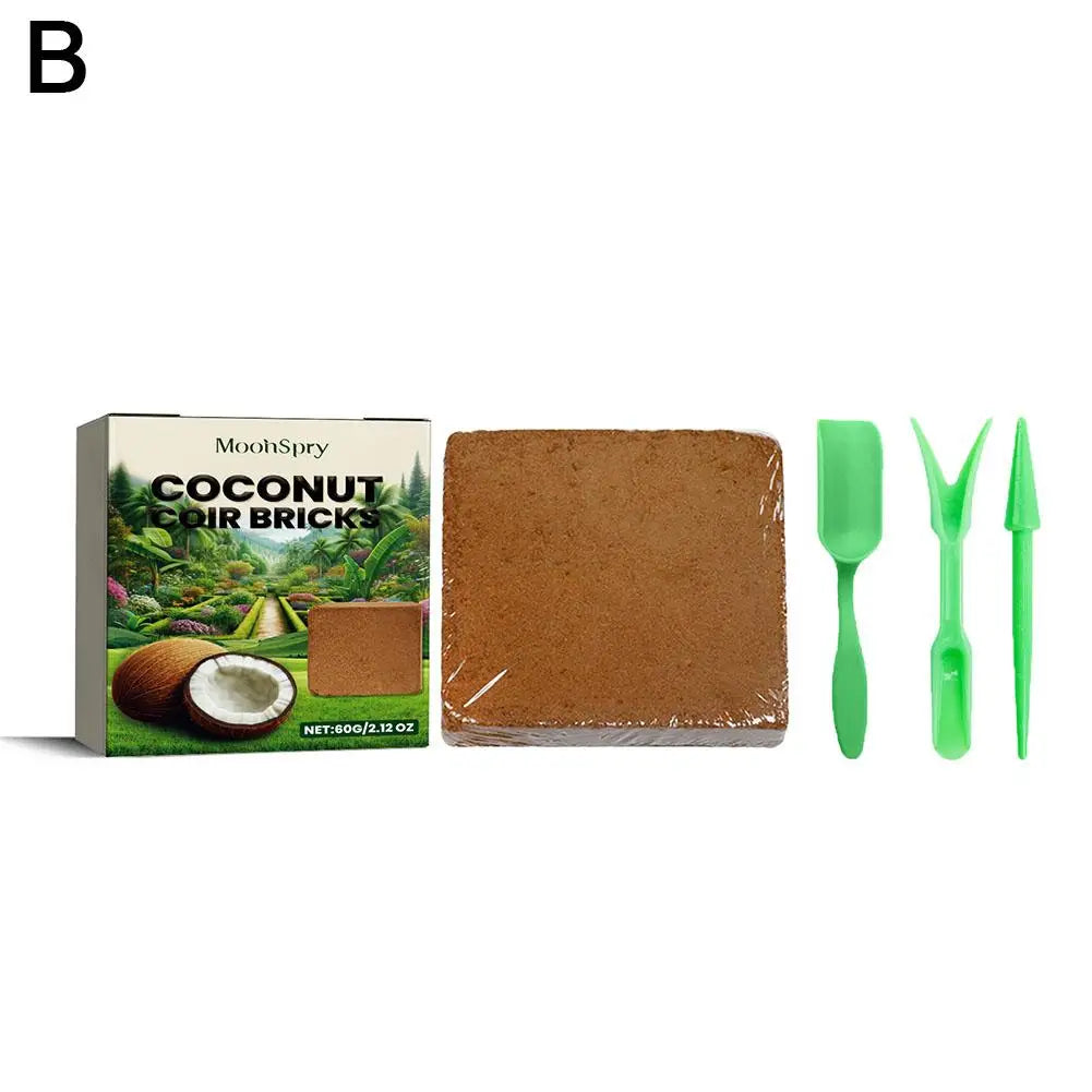 Reptile Coconut Soil Coir Pressed Coconut Fiber Substrate Lizard Tortoise Reptile Bedding Soil Reptile Terrarium Bottom Supplies