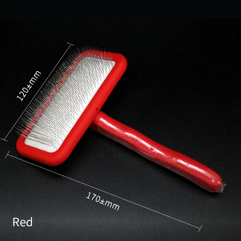 Crane Dog/Cat Grooming Brush Wooden Dog Brush Shampoo Tool for Pet Beauty and Massage Soft Pad Pet Bath Brush Comb High Quality