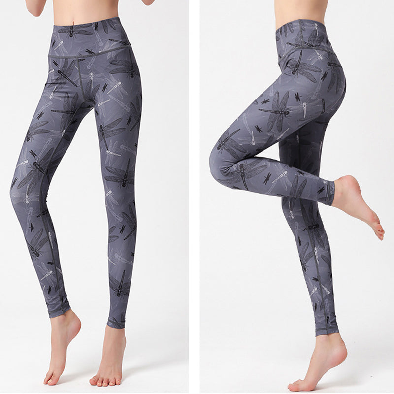 Leggings de teinture par nouage pour femmes, pantalon de Fitness, de Yoga, Push-Up, de sport, d'entraînement, taille haute, vêtements de gymnastique pour dames