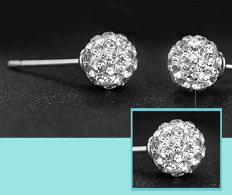 Boucles d'oreilles strass