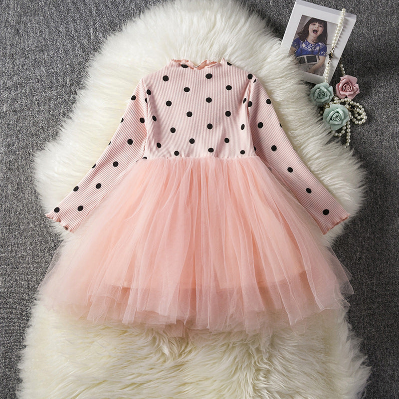 Lace Dresses Newborn - Baby Girls Long Sleeve Tutu Lace Dresses