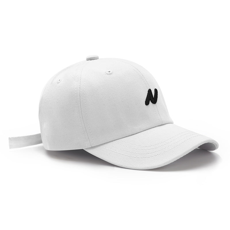 Baseball Cap Embroidery Cap white color