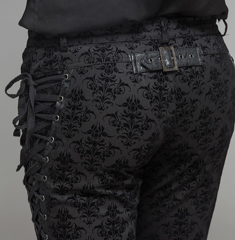 Pantalon noir pour hommes