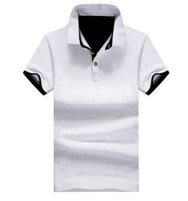 Herren-Poloshirt mit Stehkragen