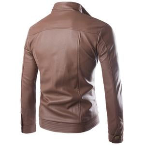 Veste en cuir pour hommes striven 