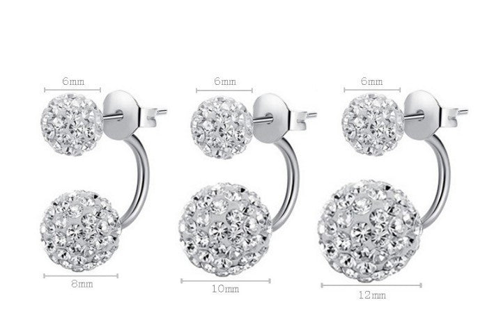 Boucles d'oreilles strass