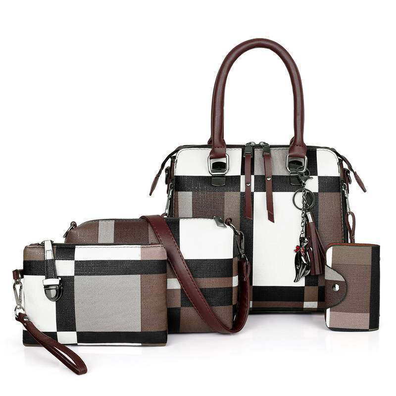 Luxury bags: Plaid Designer Luxury HandBags for Women