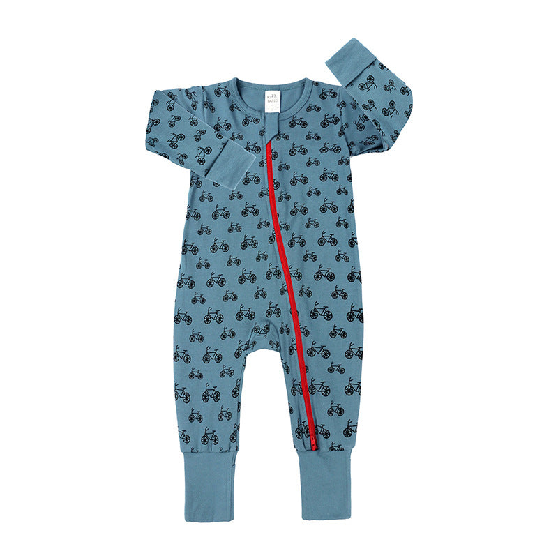 Children's Clothing Baby Jumpsuit Romper Newborn Cotton Long-sleeved Romper