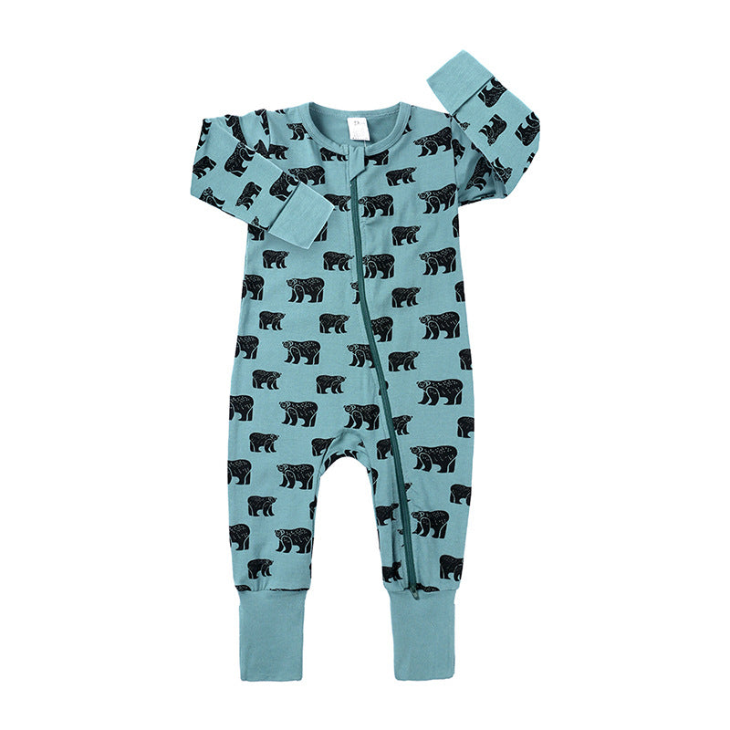 Kinderkleidung Baby Overall Strampler Neugeborene Baumwolle Langarm Strampler