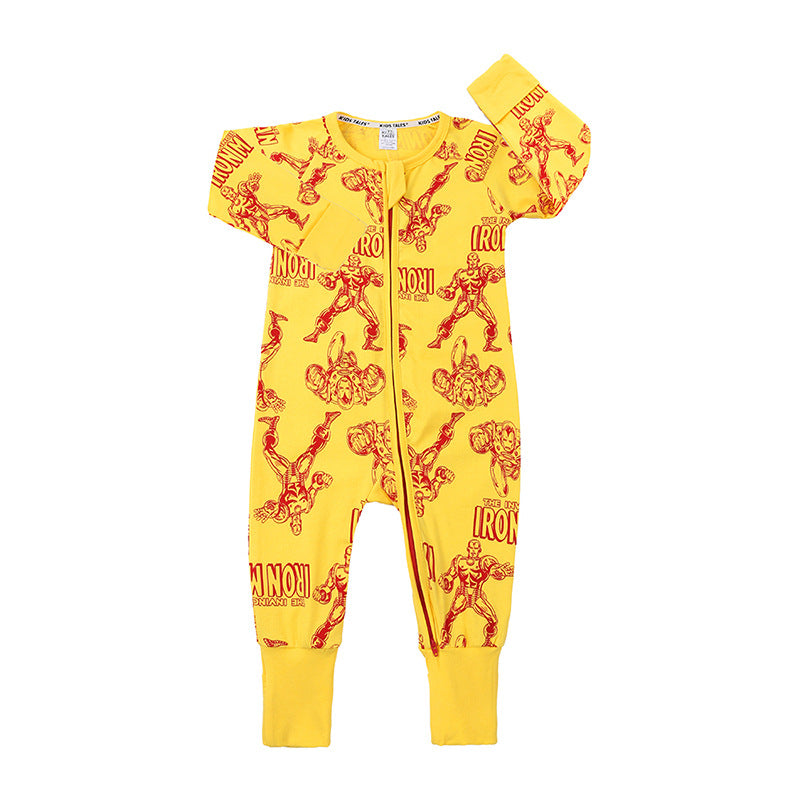 Children's Clothing Baby Jumpsuit Romper Newborn Cotton Long-sleeved Romper