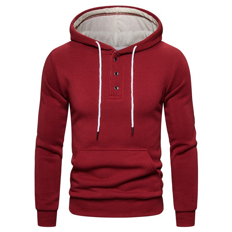 Nouveau Automne hiver coton à capuche hommes sweats