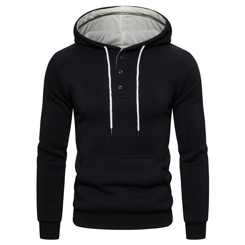 Nouveau Automne hiver coton à capuche hommes sweats