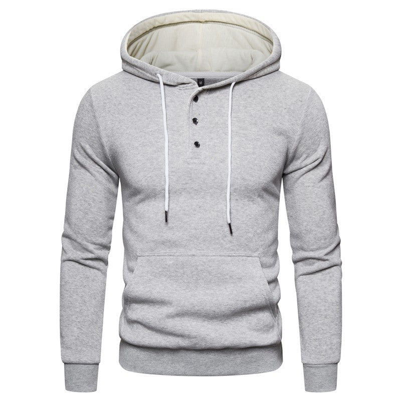 Nouveau Automne hiver coton à capuche hommes sweats