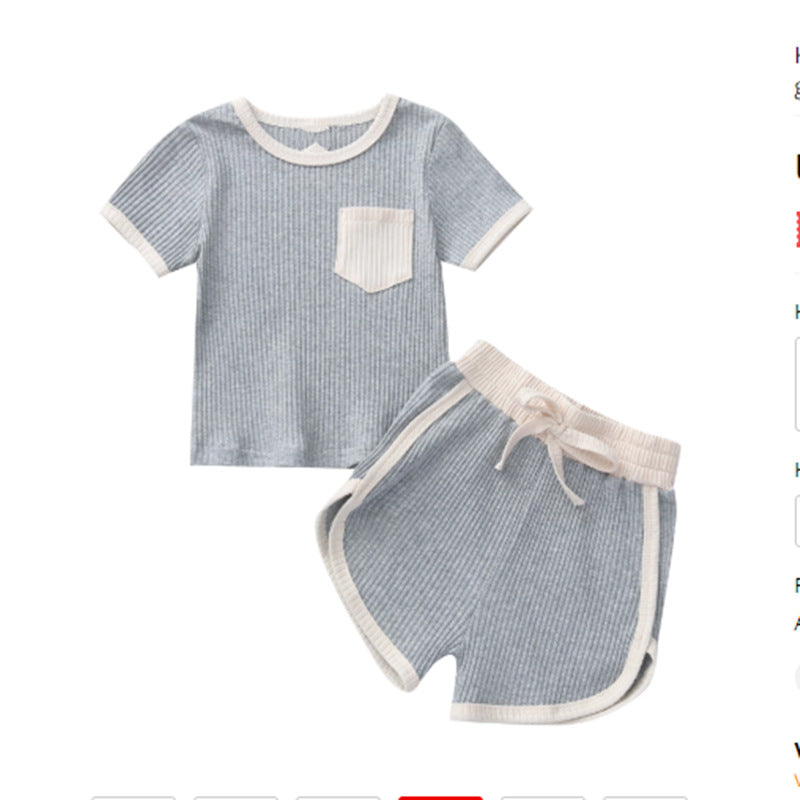 Kinderbekleidung Baby Kinder Pit Strip Pocket Top