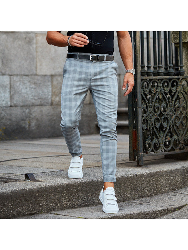 Pantalons décontractés pour hommes, amples et fins, transfrontaliers, Style tendance, vêtements pour hommes