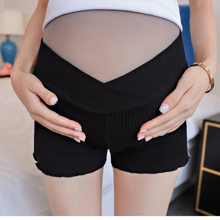 Maternity Wear - Leggings, Low-Waist Shorts, All-Match Safety Pants, Pregnant Women's Belly Lift Pants