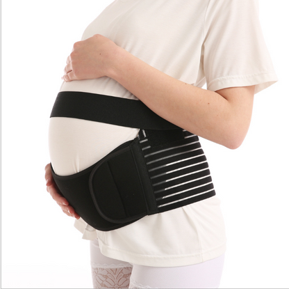 Pregnancy Support Belt - Adjustable Velcro Belly Support for Comfort and Relief | Breathable Waist Support Belt