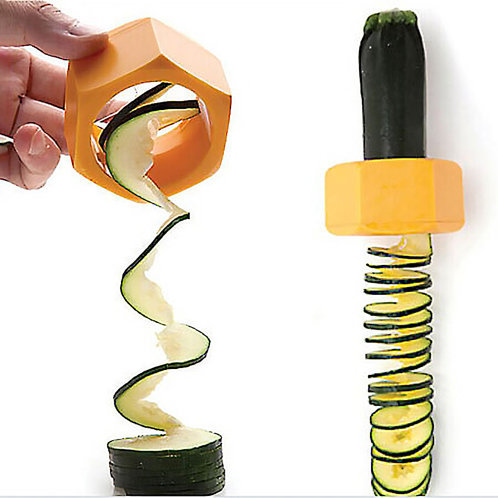 Gadgets de cuisine couteau en spirale coupe-légumes appareil de cuisine trancheuse à concombre