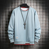 Men's Sweatshirt - Round Collar Sweatshirt for Men