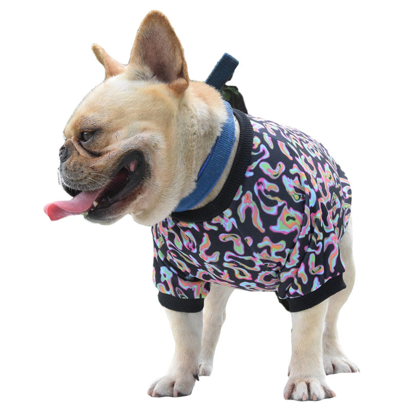 Vêtements pour chiens camouflage fluorescent Vêtements pour animaux de compagnie