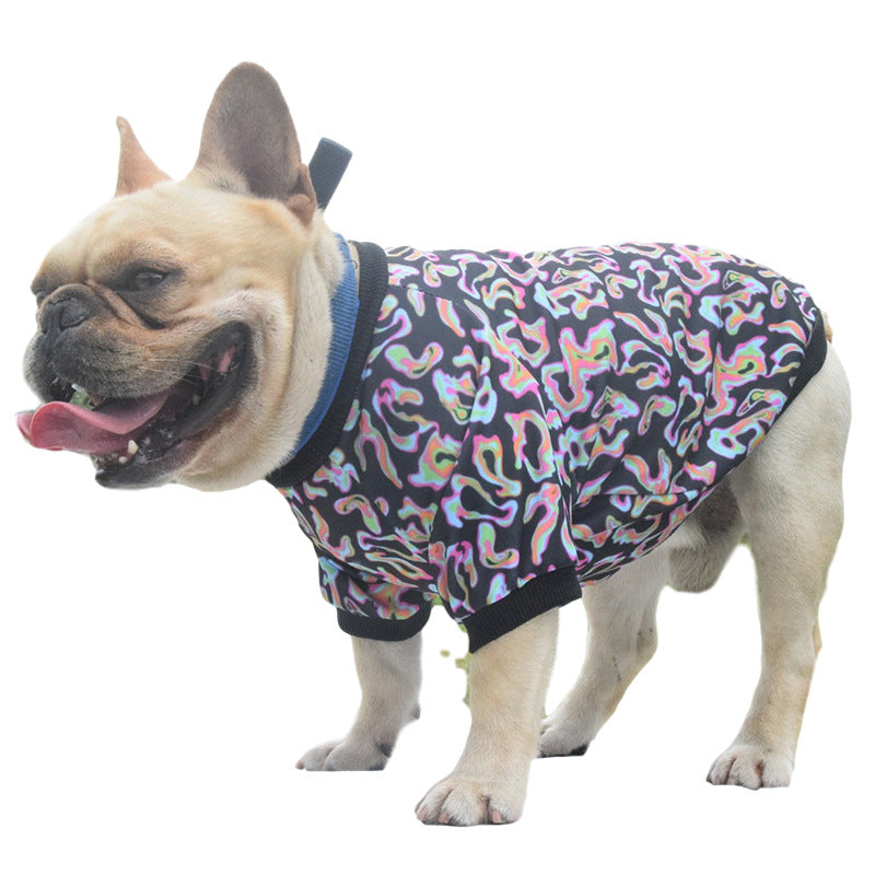 Vêtements pour chiens camouflage fluorescent Vêtements pour animaux de compagnie