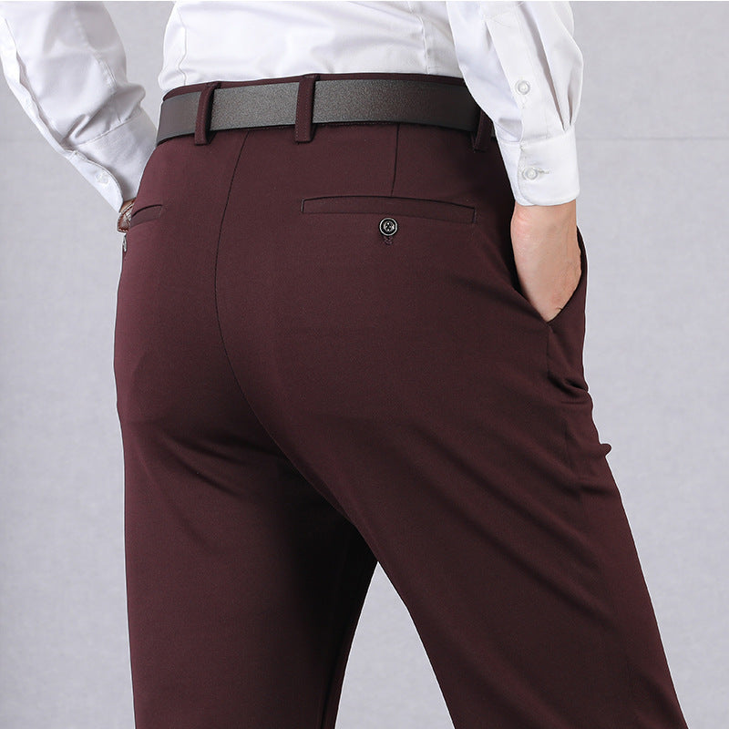 Pantalon classique pour hommes hautement extensible