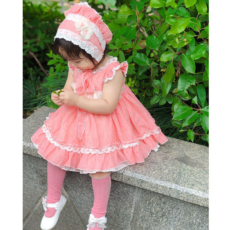 Vêtements pour enfants espagnols Lolita Robes de style palais Span