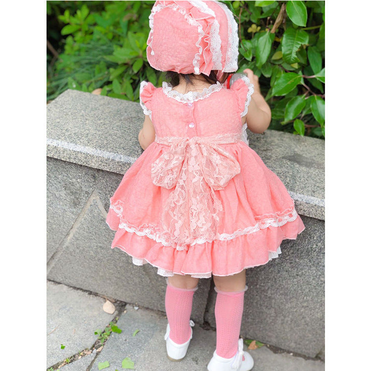 Vêtements pour enfants espagnols Lolita Robes de style palais Span