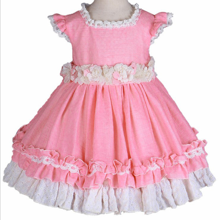 Vêtements pour enfants espagnols Lolita Robes de style palais Span