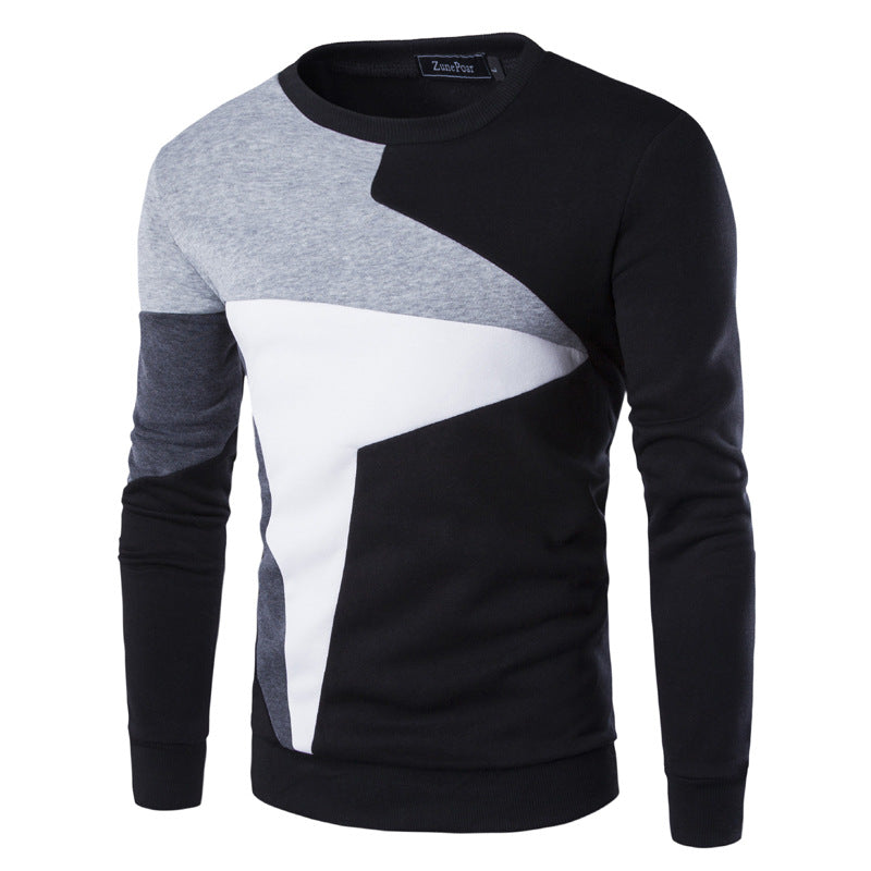 Chandails hommes nouvelle mode mouette imprimé décontracté col rond mince coton tricoté hommes pulls pulls hommes marque vêtements