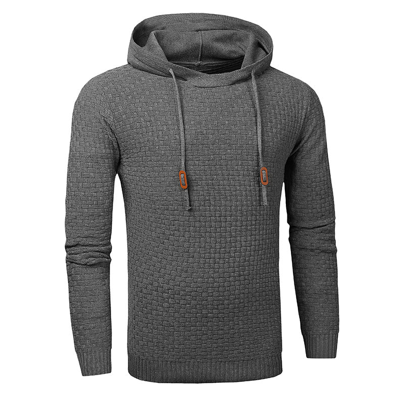 Hoodie Sweater - Men's hoodies sweater for all season grey