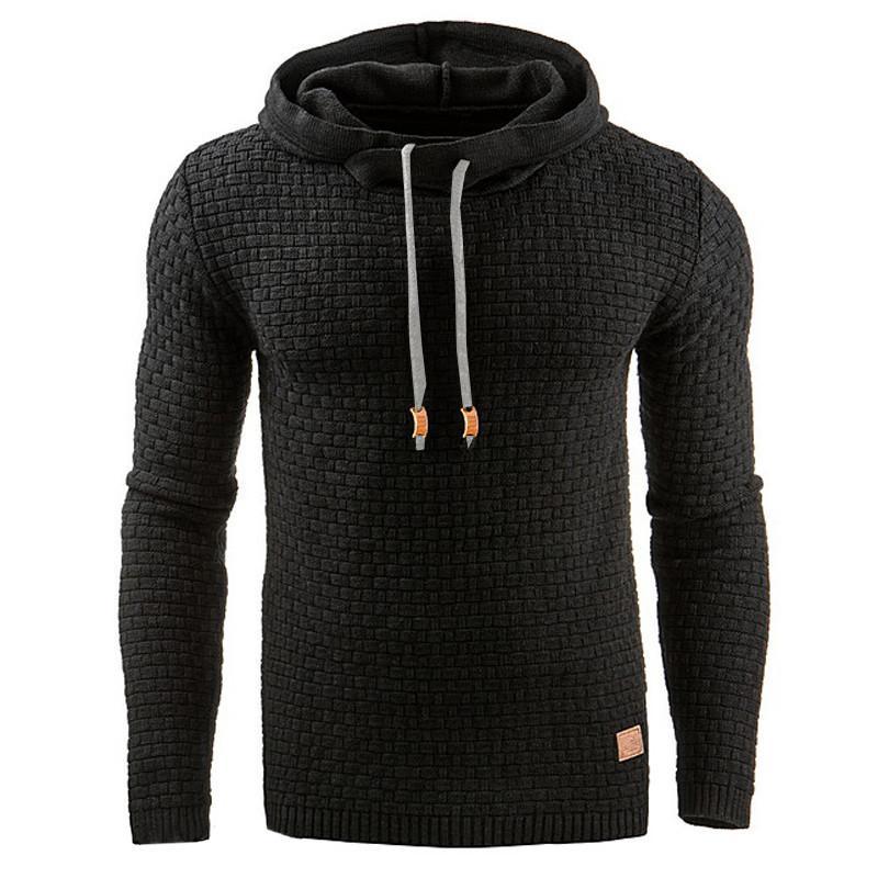 Hoodie Sweater - Men's hoodies sweater for all season black