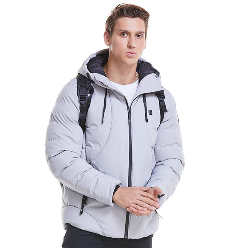 Heated Jackets - New Men Women Cotton Coat USB Smart Electric Heated Jackets