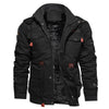 Men Winter Jacket - Winter Fleece Jacket Warm Hooded Coat for Men 