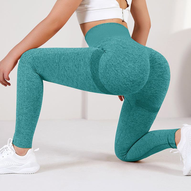 Leggings - Fitness Yoga Pants Butt Lifting Seamless Leggings Women Gym