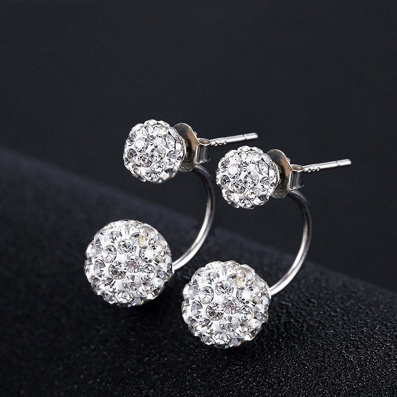 Boucles d'oreilles strass