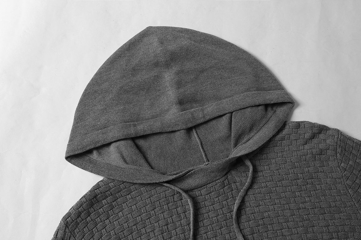 Hoodie Sweater - Men's hoodies sweater for all season grey