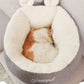 Pet Bed - Warming Soft Sleeping Bag Cushion Puppy Kennel