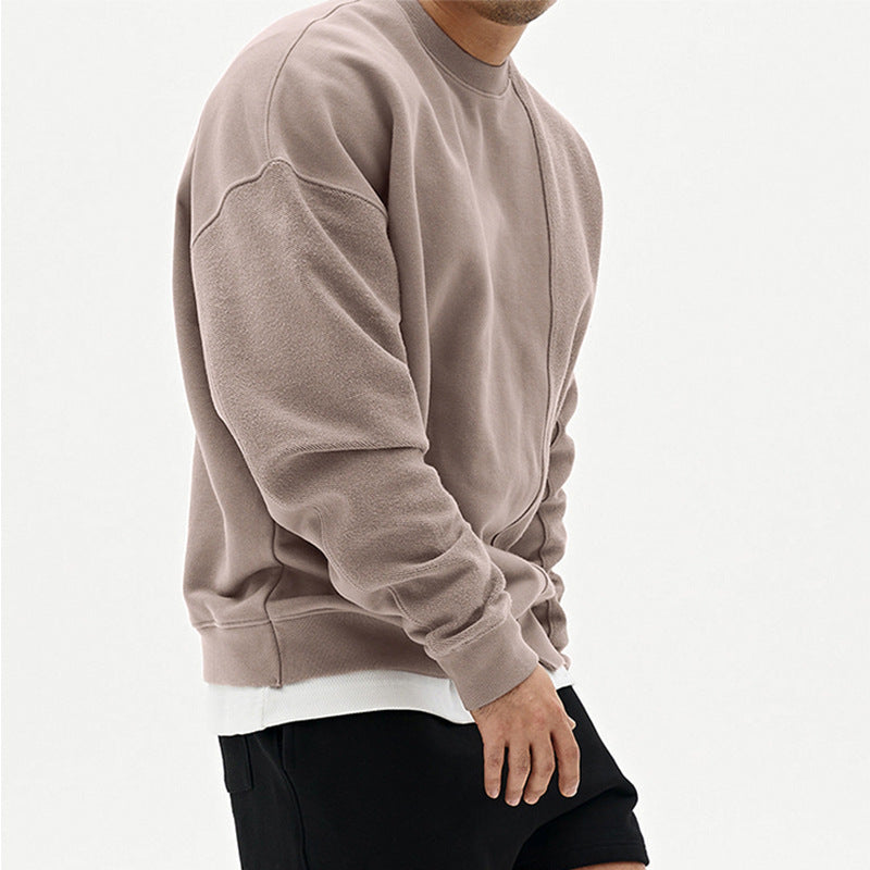 Pull Col Rond Pull Lâche Hommes Vêtements