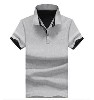 Herren-Poloshirt mit Stehkragen