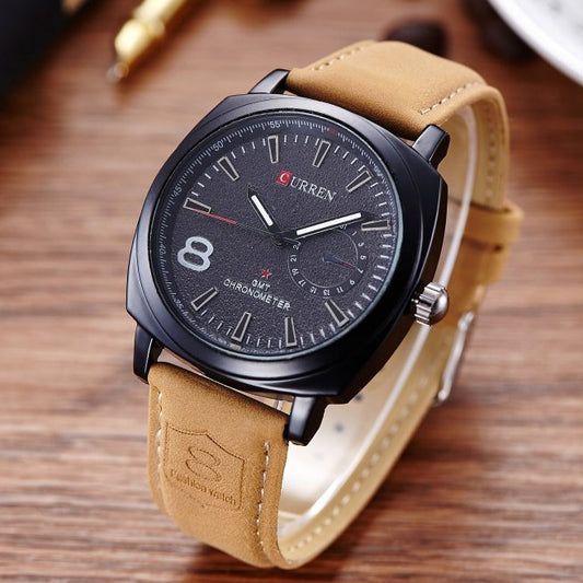 Marque de montre de mode cool en corée du sud sont des hommes étudiants montres de ceinture électroniques montres de luxe pour hommes