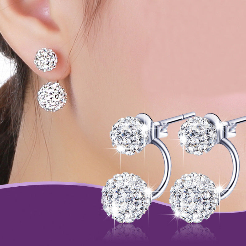 Boucles d'oreilles strass