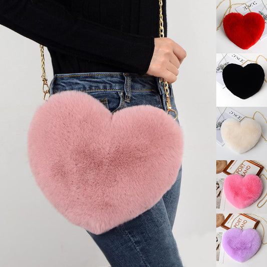 Chain Shoulder Bags for Women, Heart Shaped for all Occasion 