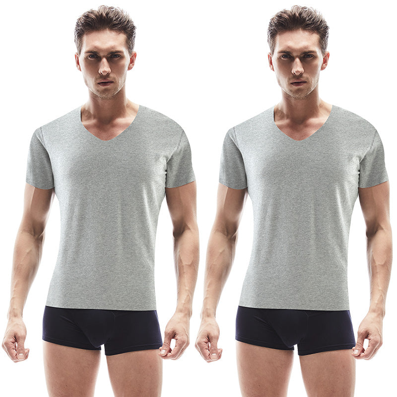 Men's Seamless Modal Short Sleeve Underwear