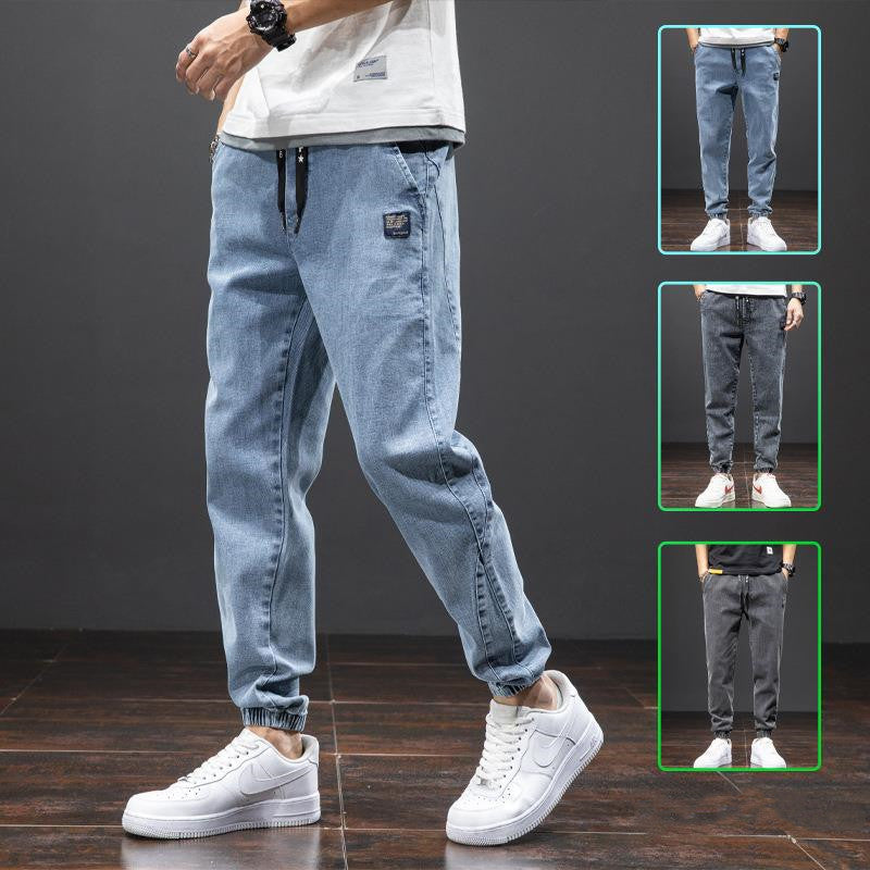 Modische, lockere Stretch-Jeans für Herren